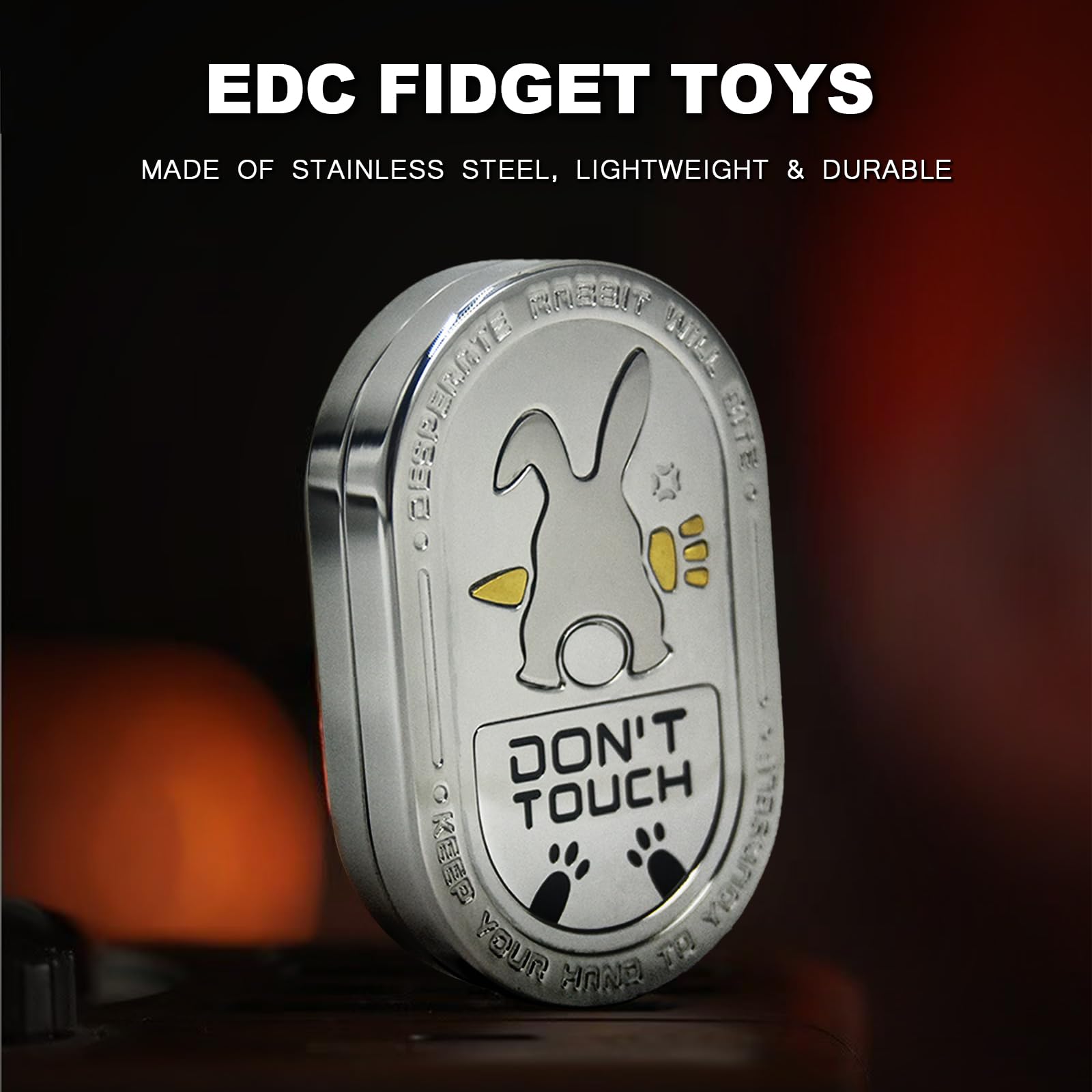 Amazon.com: SKEDC Mix Rabbit Fidget Slider, Stainless Steel EDC