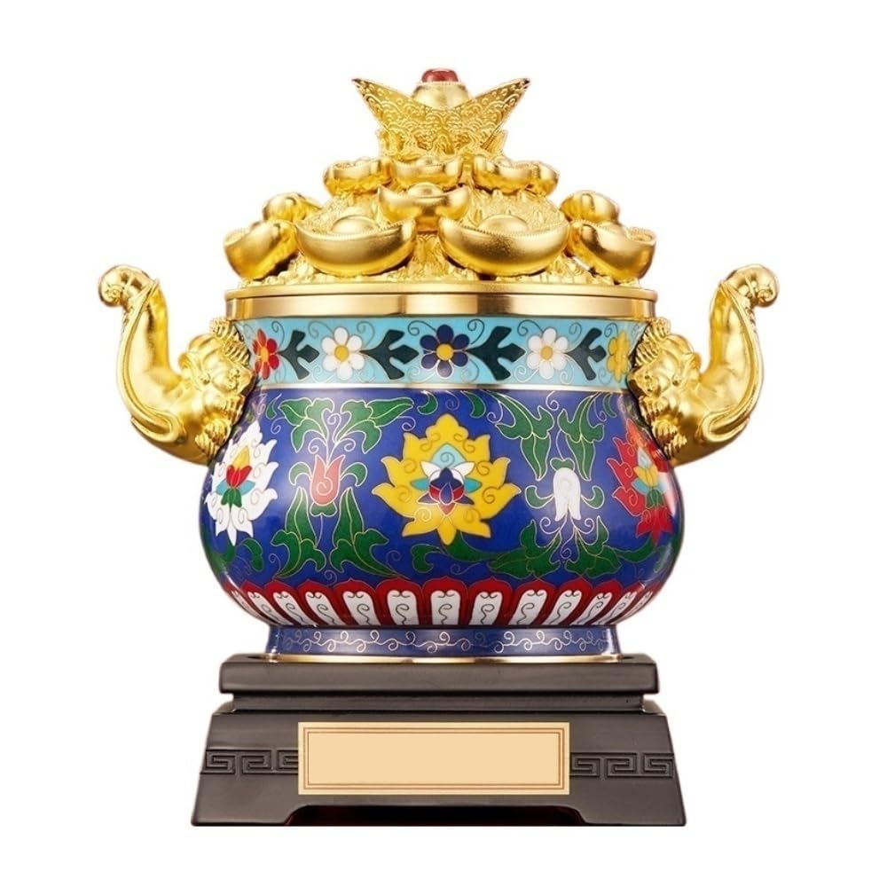 GLETSF Metal Decorations Home Living Room TV Cabinet Decoration Ornaments, Handmade Statues, Creative Copper Desktop Ornaments, Shaolin Monk Home Decorations,