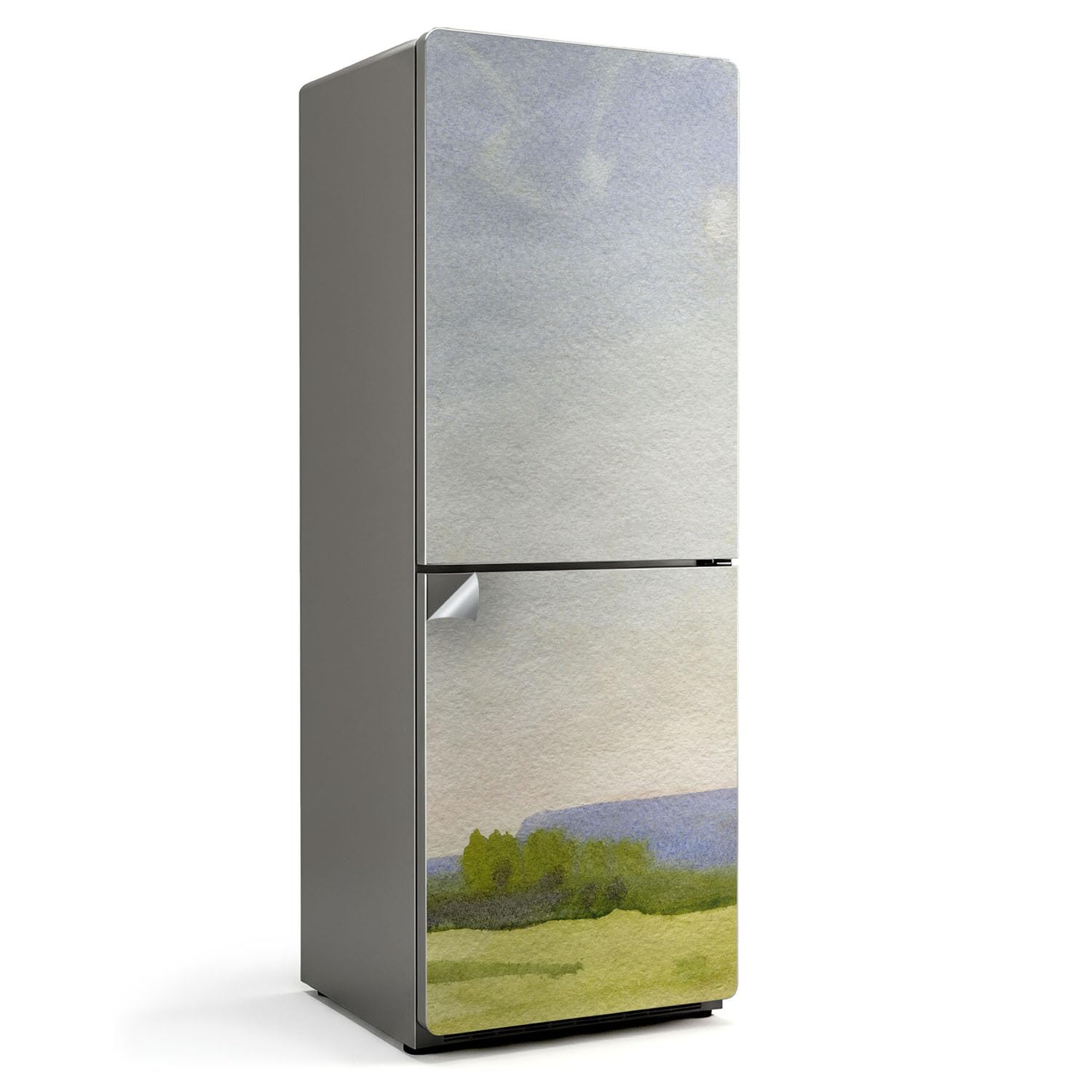 Autocollants pour frigo 70x190 cm pour masquer les rayures et protéger la cuisine