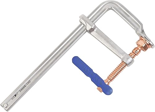 Wilton Spark-Duty Abrazadera F de servicio regular, apertura máxima de 12 pulgadas, garganta de 5-1/2 pulgadas (modelo 2400S-12C)