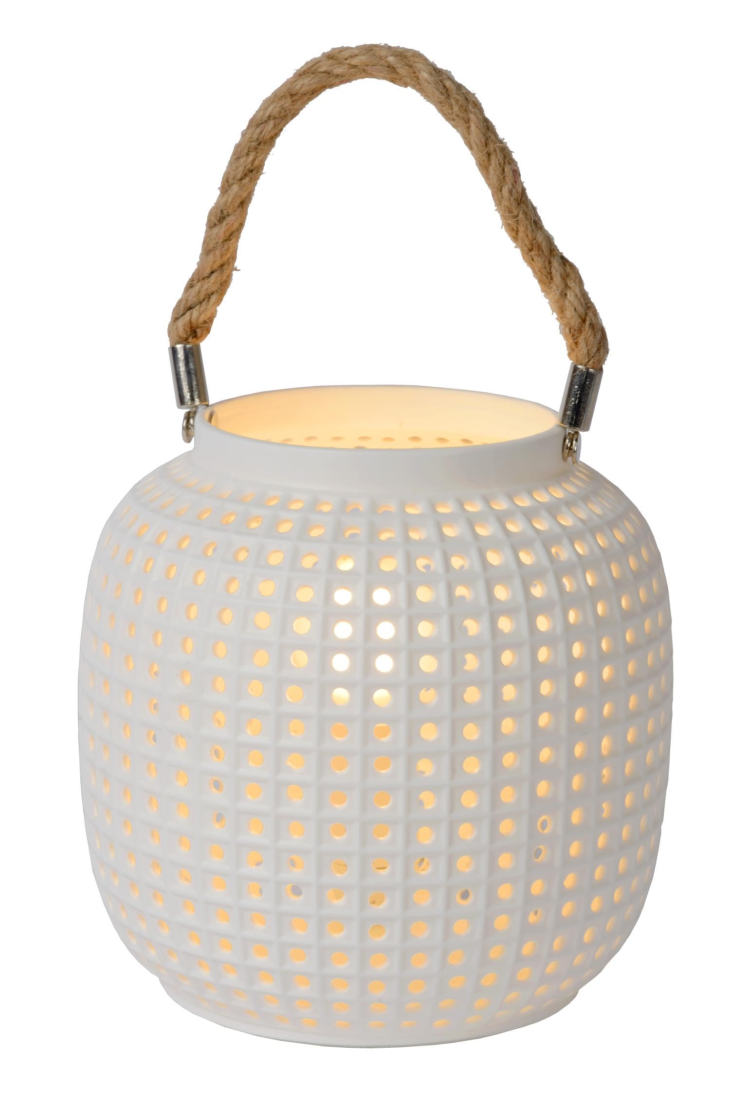 Lucide Safiya - Table lamp - E14 - White