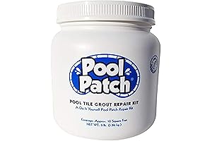 Pool Patch, White 3-Pound Pool Tile Grout Repair Kit