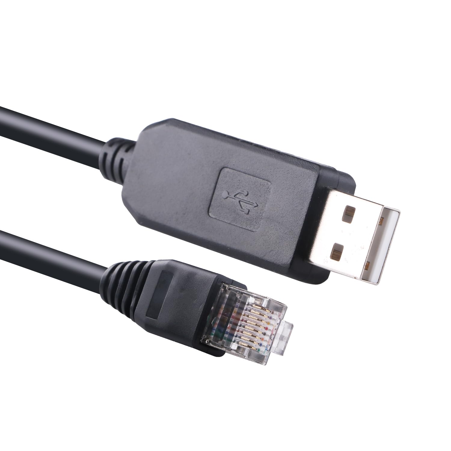 Cable USB RS485 a RJ45 para inversores a PC, Deye SunSynk Sol-Ark Inversores RS485 Comunicación, cable de configuración (6 pies)