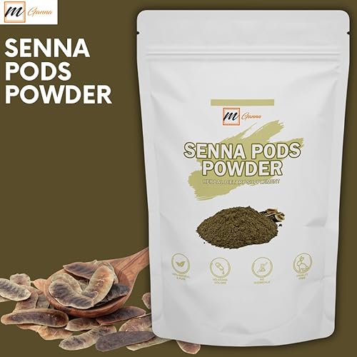 Miniatura 3 de Senna Pods Polvo (Cassia Angustifolia) Suplemento natural para bienestar digestivo 0.5 libras 227 GMS