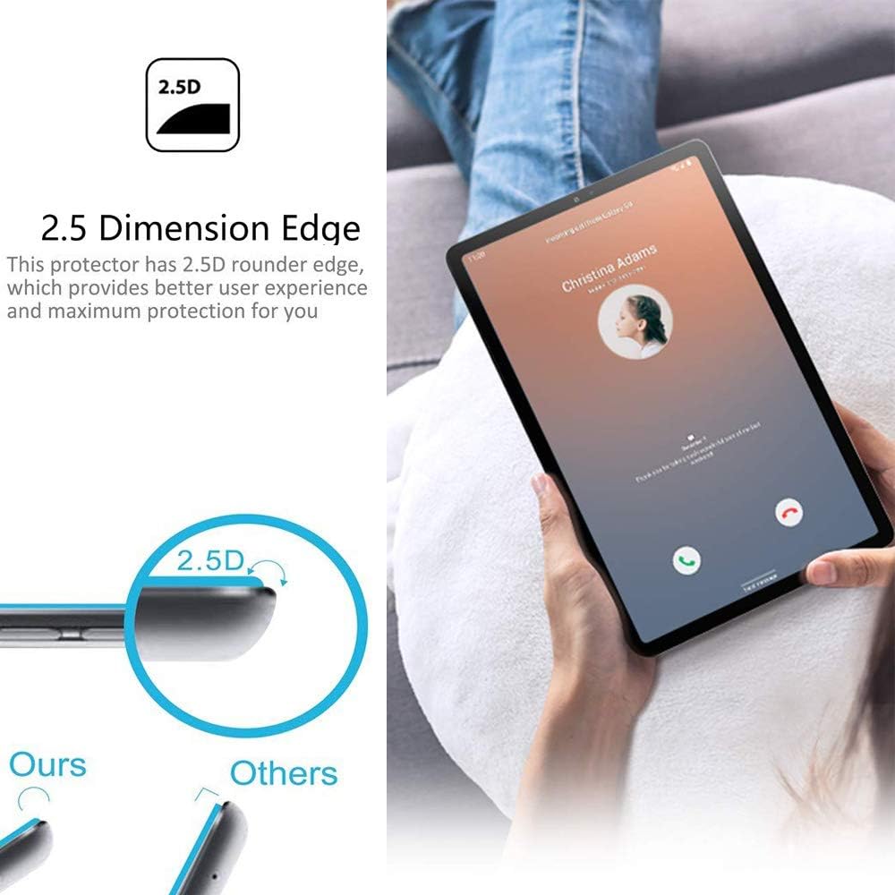 ZoneFoker [2 Pack] Samsung Galaxy Tab S5e / S6 10.5 inch 2019 Tablet Screen Protector, [Anti-Scratch][Easy Installation][Bubble Free] Tempered Glass for Samsung SM-T720/SM-T725/SM-T860/T865