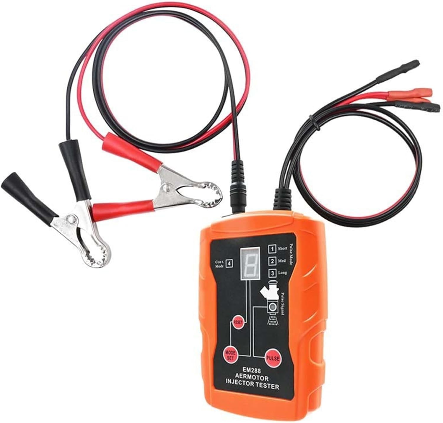 Efficiency Oil Injectors Cleaning Set with Sprayer Pattern Analysis for Auto Repair Injectors Tester Cleaner Automotive Diagnostic Tool Portable Injector Tester Car Maintenance