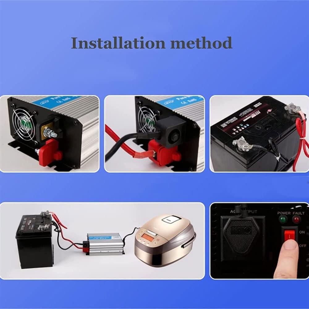 Offgridtec® Disjoncteur Manuel DC 12 V 24 V 48 V 60 A IP56