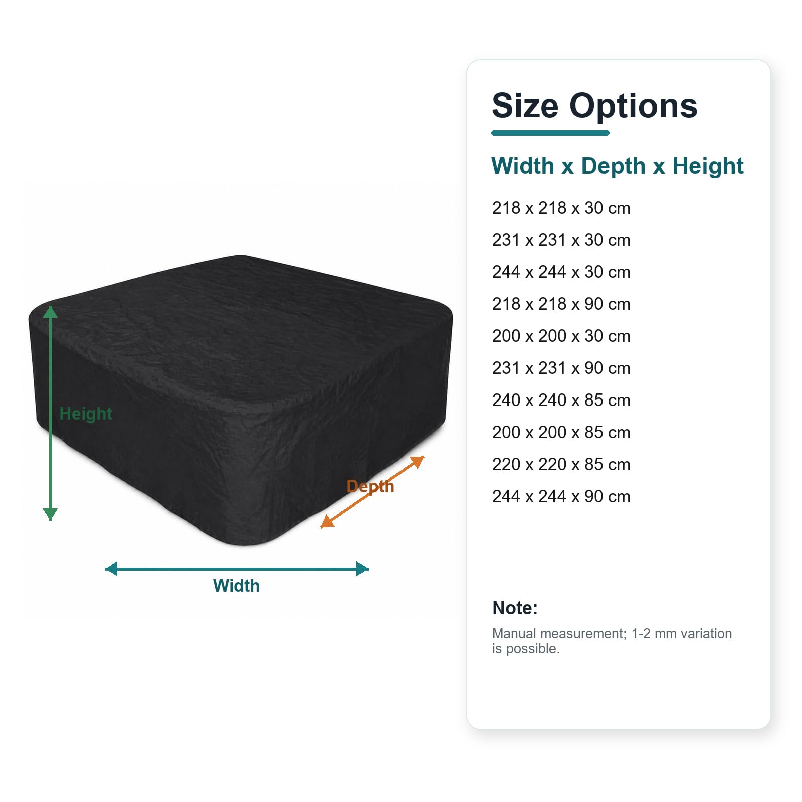 BâChe Protection pour Piscine,Couverture De Piscine,BâChe Piscine,BâChe De Protection pour Piscine,BâChe Piscine Rectangulaire,Couverture pour Piscines Rectangulaires