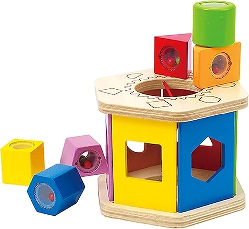 Hape シェイプソーター 1歳 形合わせ 知育玩具