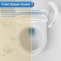 Vista 5 de P Guard Deflector de orina - Previene los desastres de orina, dirige la orina para el cuidado del hogar elevado (paquete de 1)