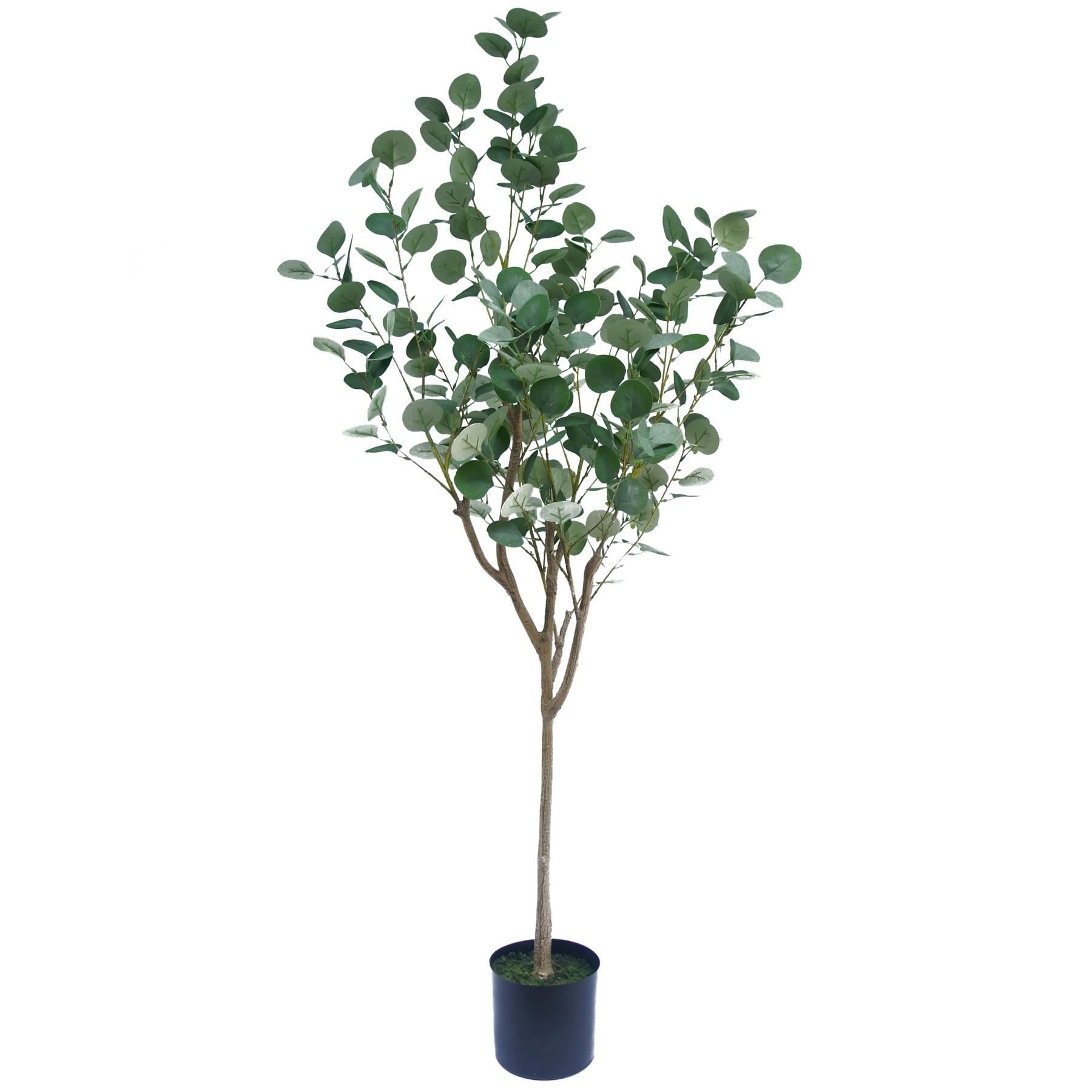 Large Eucalyptus Tree Artificial 150cm Premium Plant - Botanik UK - Green Plastic
