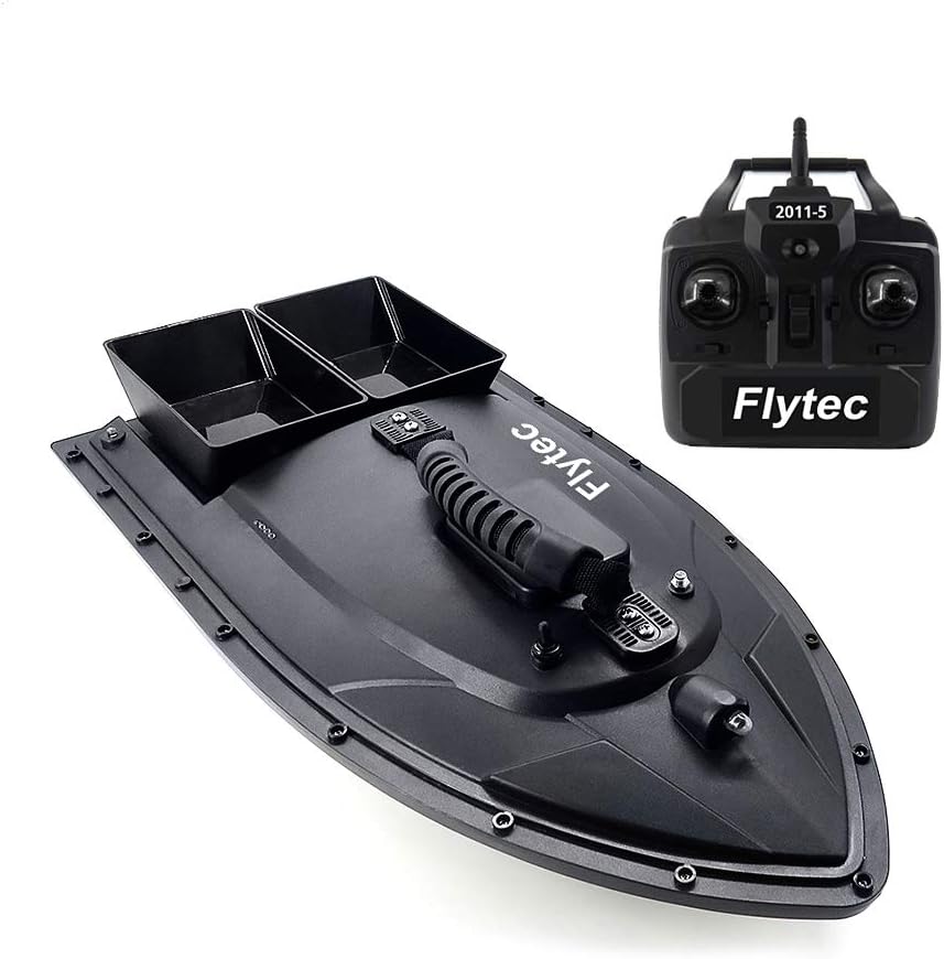 OUNA Goolsky 2011-5 Fishing Boat Fish Finder boat Fishing Bait Boat 1.5kg Loading large capacity 500m Remote Control double motor RC Boat accessories outdoor fishing gifts for fishermen and men