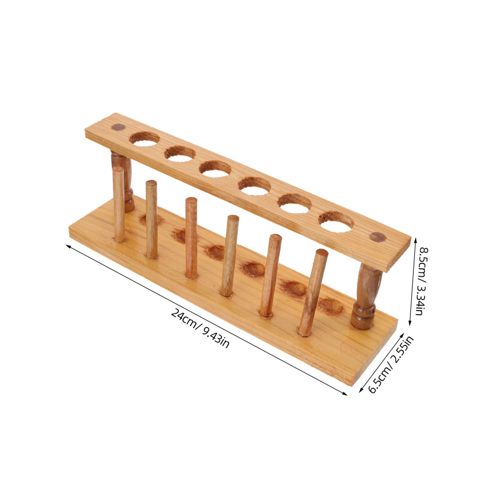SOLUSTRE 2Pcs Test Tube Rack Laboratory Test Tube Holder Tube Organizer for Science Experiments and Laboratory Use