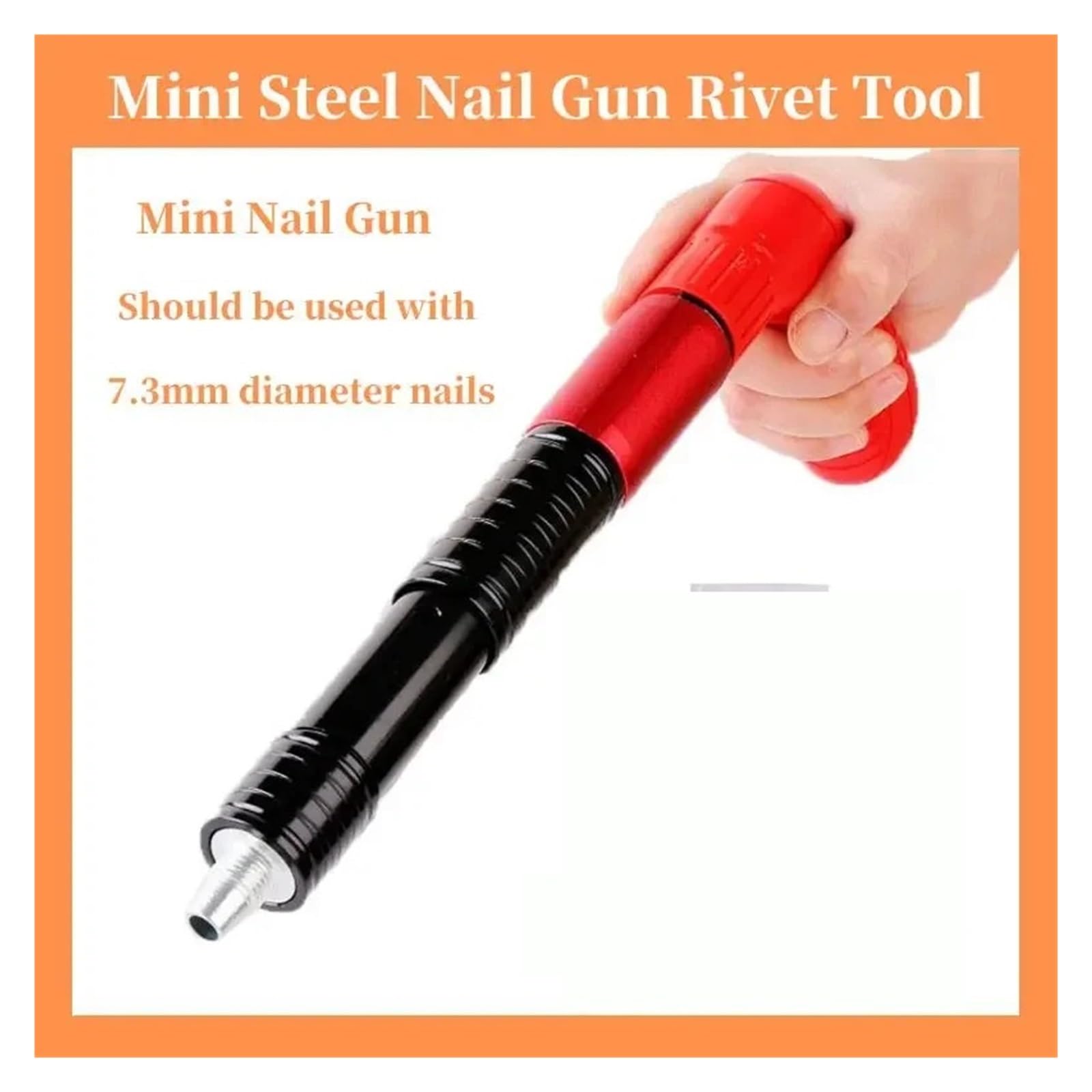 Miniaturowe Pistolety Do Gwoździ Stalowych, Narzędzie Nitowania, Kotwica Ścian Z Cegieł, Urządzenie Łączenia Drutów, Pistolet, Zestaw Mocowania Wielozadaniowe Różne Potrzeby(Nail gun set)