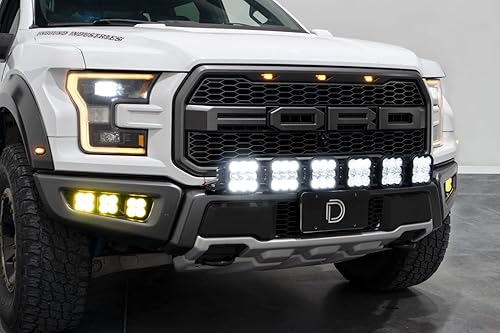 Miniatura 5 de Diode Dynamics Kit de barra de luz CrossLink SS5 compatible con Ford Raptor 2017-2020, solo soporte