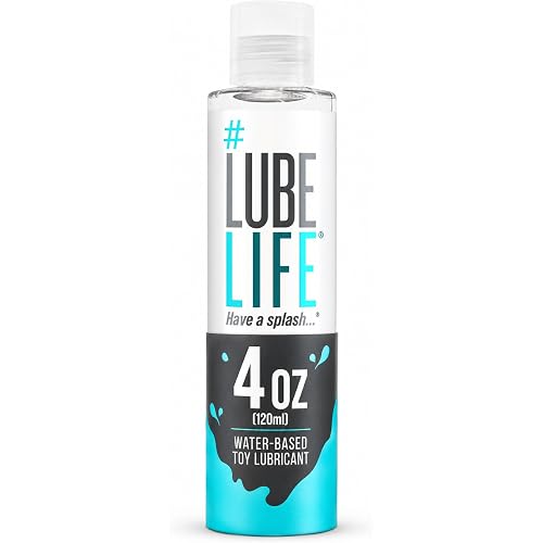 LUBELIFE Water Based Toy Lube, Personal Lubricant, Safe for Toys 4 fl oz