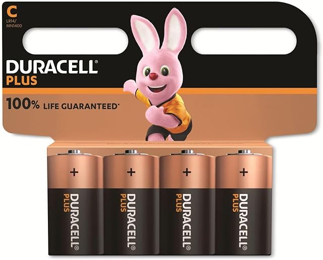 Duracell Plus Power MN1400 C Battery 4pk