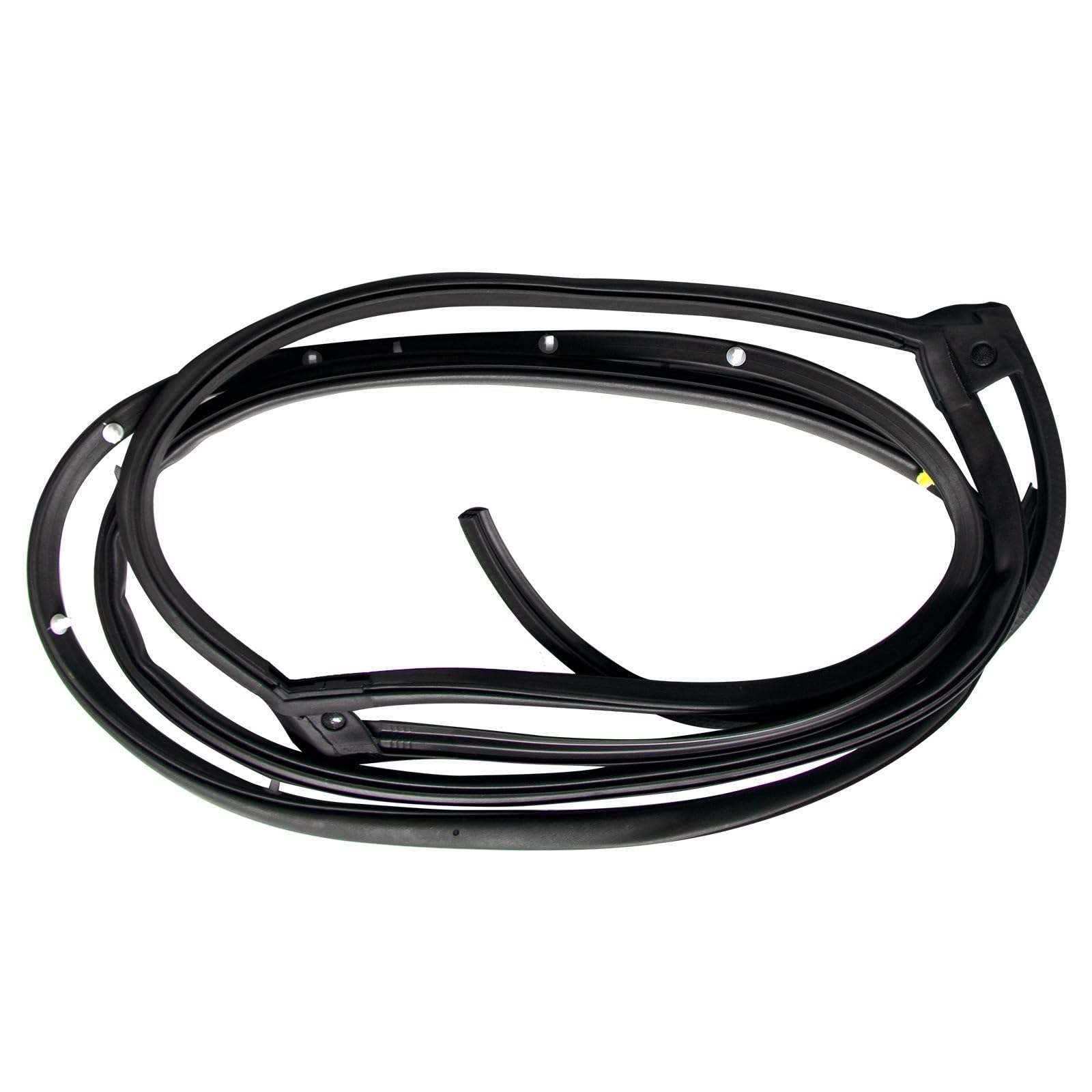 Vamhhx Rear Right Car Rubber Sealing Strips For Accord 10Th Generation 2018-2023 Doorpost Strip 72850-Tva-A01 72810-Tva-A01 Rear Left/Right Door Rubber Seal Car Door Rubber Seal(Rear Right)