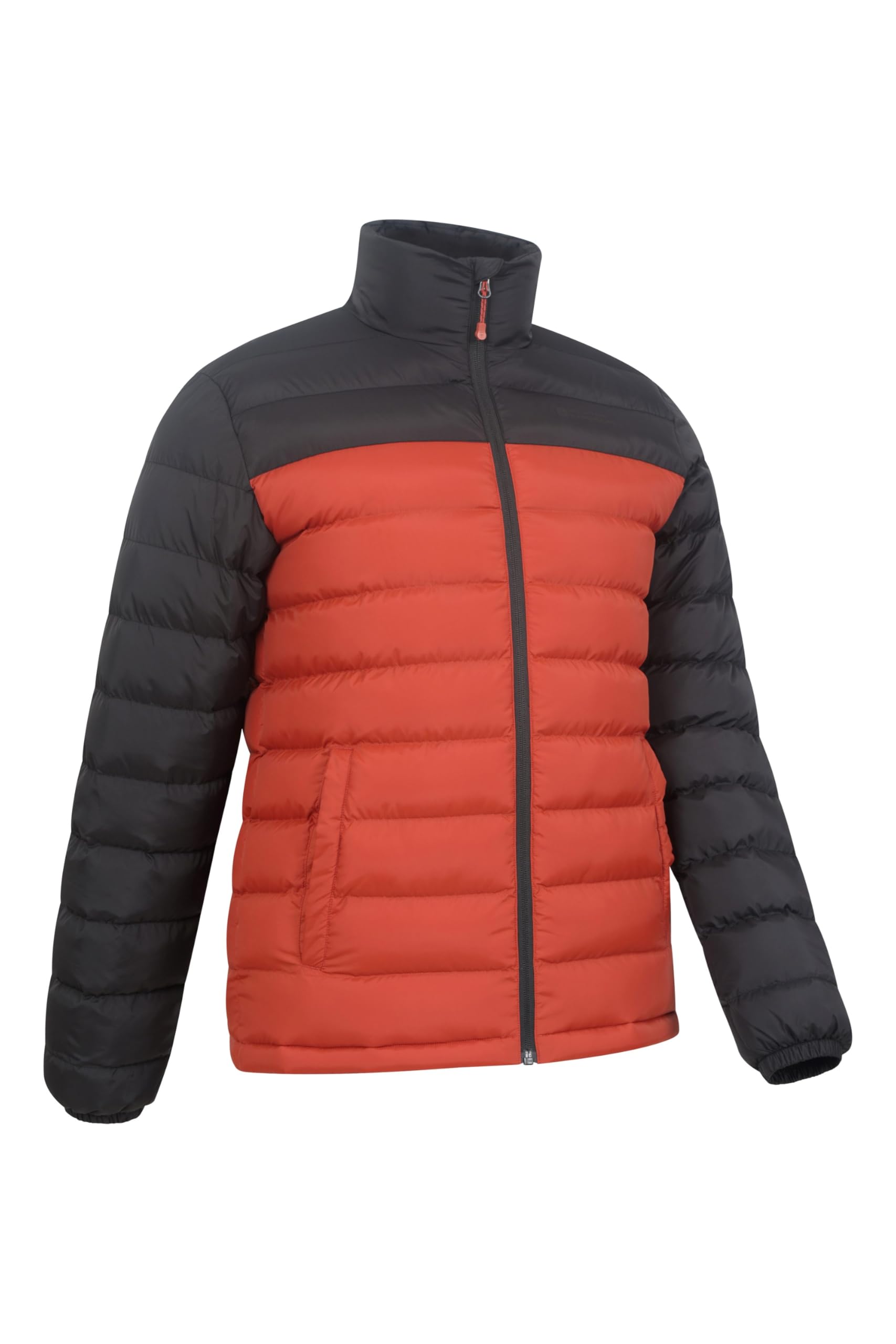 Mountain Warehouse Veste rembourrée Vista pour Homme - Résistante à l’Eau, Isolation Chaude, Confortable - Voyages, Printemps été, Camping, randonnée