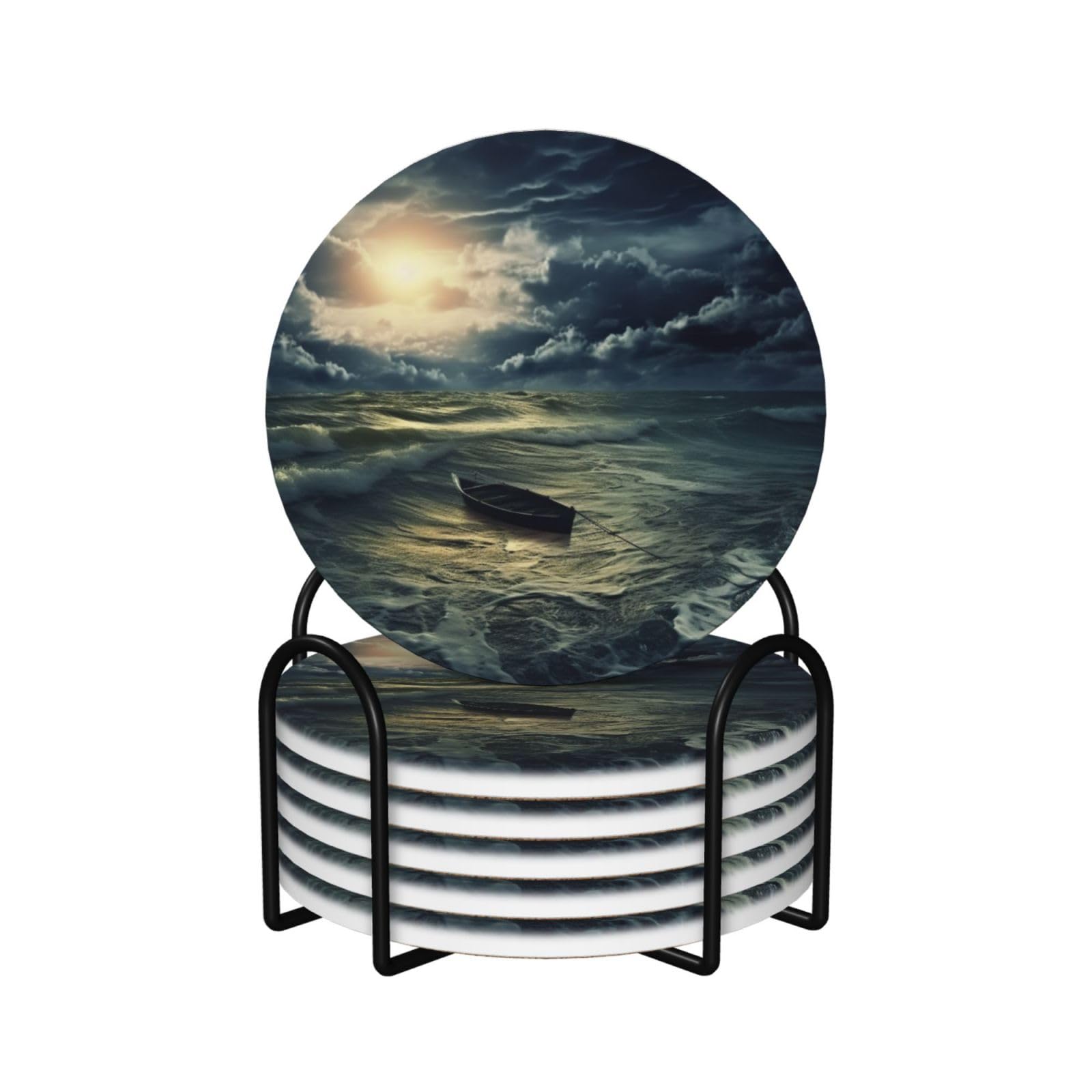 Dessous de verre en céramique et liège de qualité supérieure