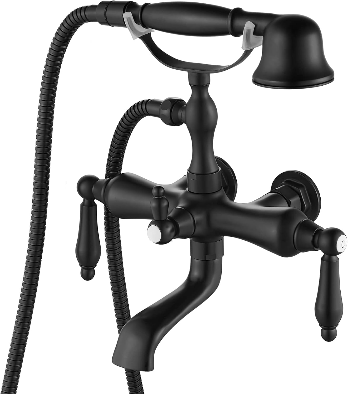 gotonovo 33/8 Vintage Bathtub Filler Wall Mount Matte