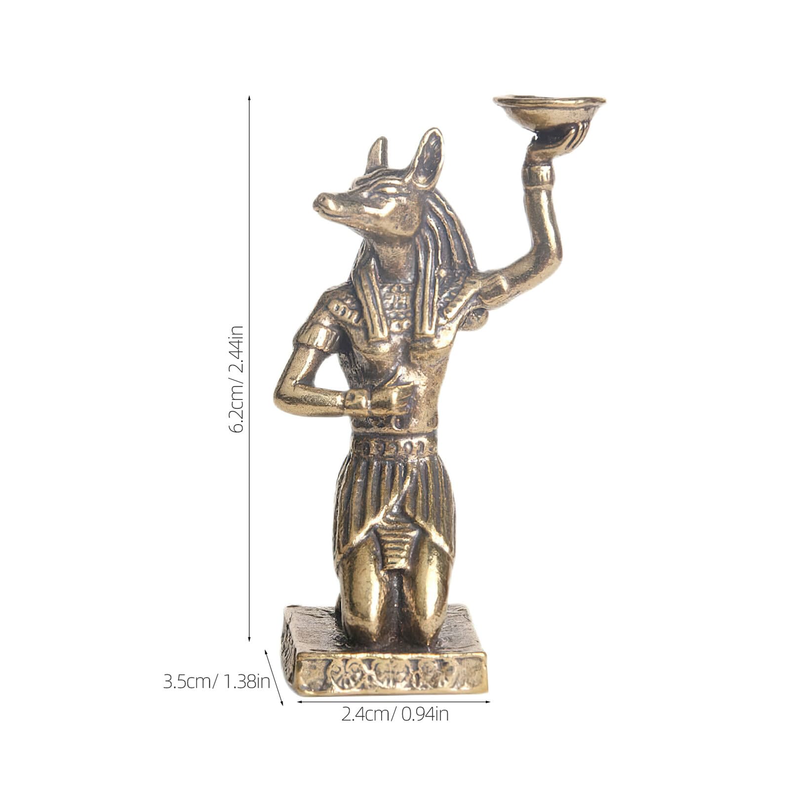 Amazon.com: Mini Brass Anubis Figurine Ancient Egyptian Anubis