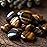 SigMntun Polished Tigers Eye Crystals - 72 Pcs, 0.5 10 oz Handpicked Natural Tumbled Gemstones Rocks, Pebbles for Reiki, Chakra, Healing Home Decor