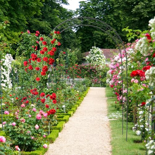 Rosenbogen Relaxdays Rankbogen 233 x 153 x 39 cm für Garten