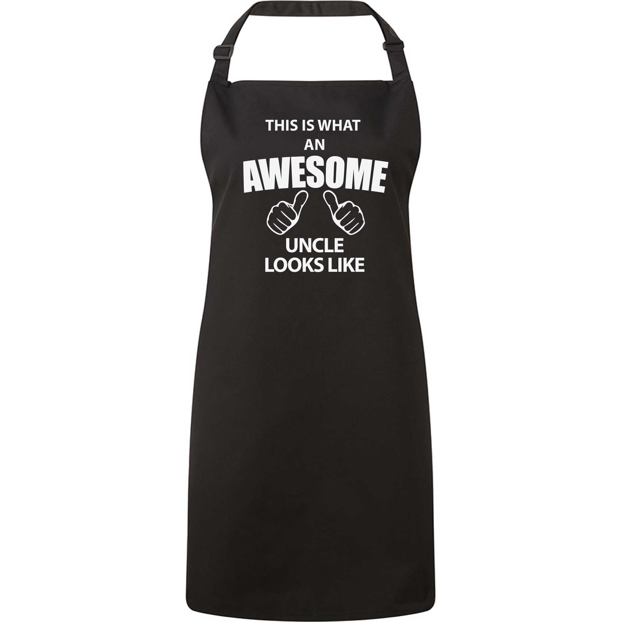 60 Second Makeover Limited This Is What An Awesome Uncle Looks Like Black Apron Novelty Gift Chef House Warming Kitchen Present Fathers Day