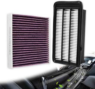 CA12050 17220-5AA-A00 Engine Cabin Air Filter Combo Premium High Density