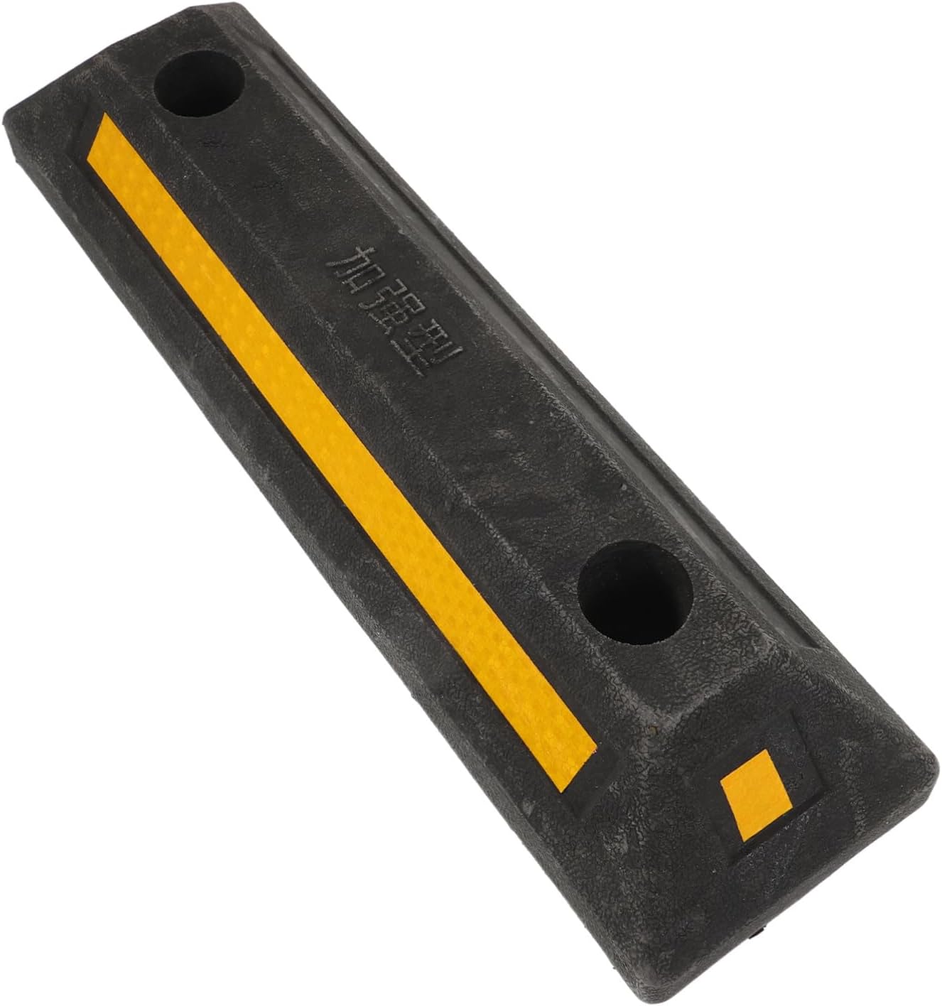 Rubber Wheel Chock for Cars and Trucks Heavy-Duty Non-Slip Parking Stopper with Durable Design Easy Installation Prevents Vehicle Rollback Garage and Rv Settings