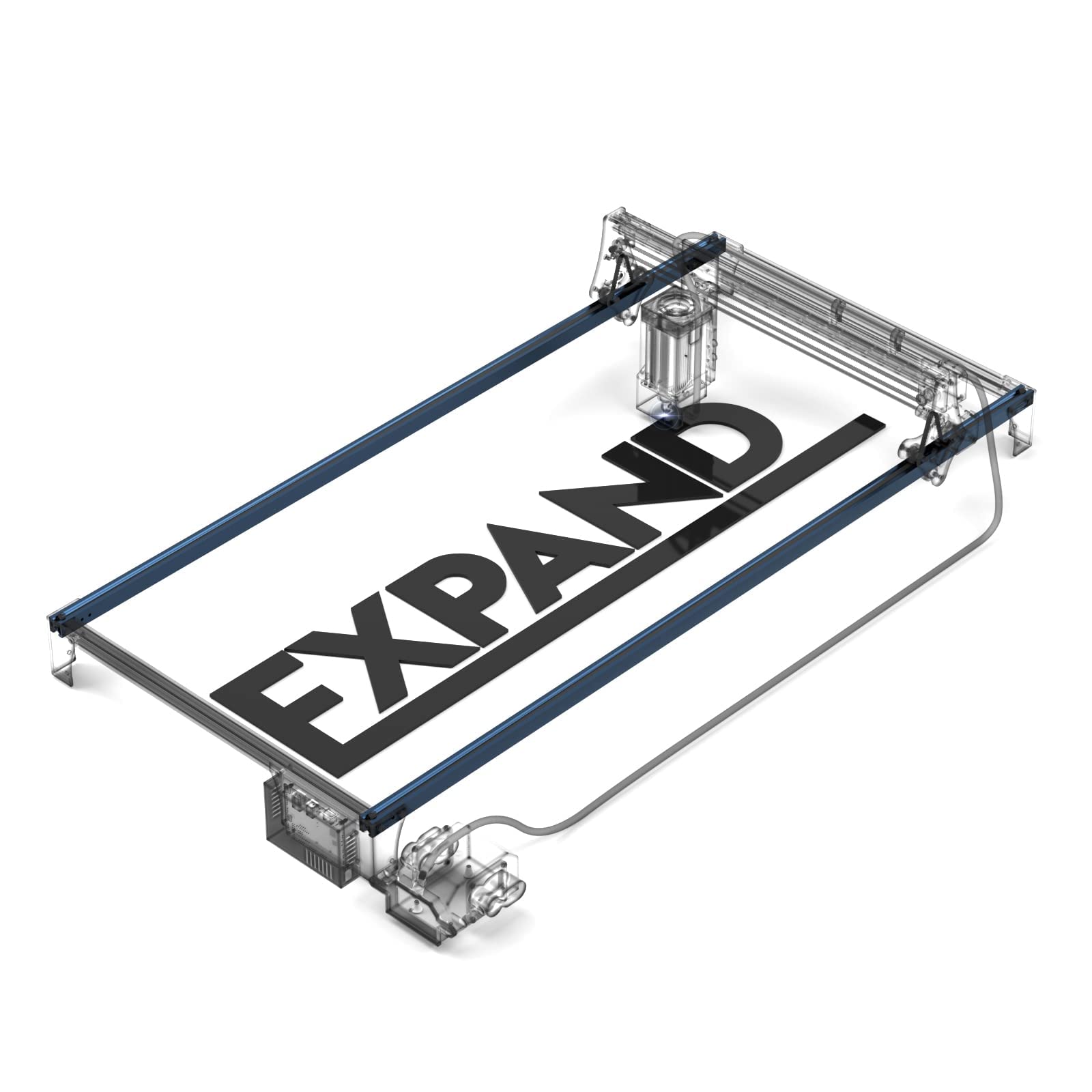 Sculpfun S30 Series Y-Axis Extension Kit, Expand The Engraving Area Of S30/S30 Pro/S30 Pro Max Laser Engraver To 935X400mm For Engraving Oversized Items, Directly Installed