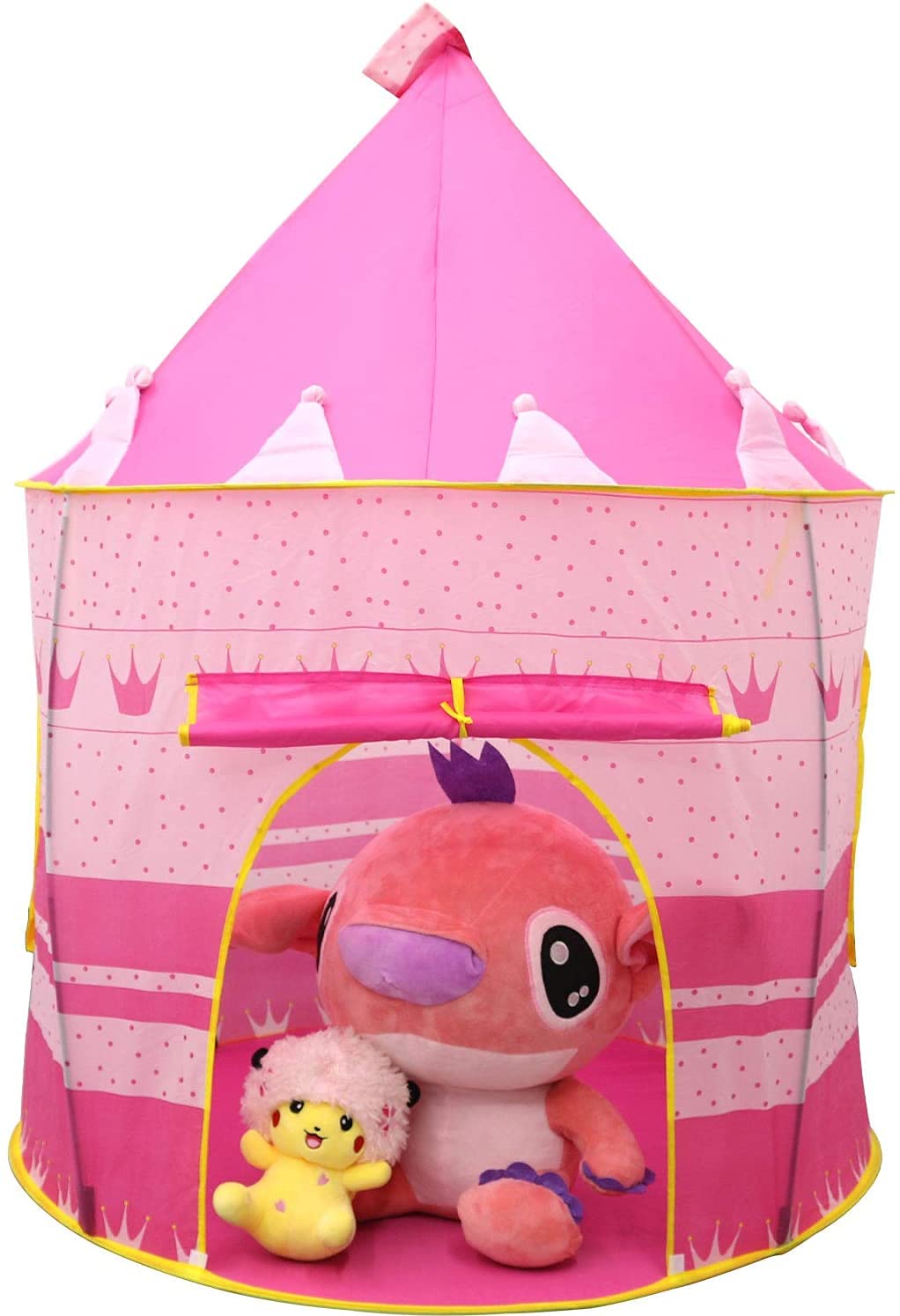 Webby Princess Castle Kids Play House | Jumbo Kids Play Tent with 10 Balls for 3 to 10 Years Children | Indoor and Outdoor Games (Pink) (B0951146JK) Amazon Price History, Amazon Price Tracker