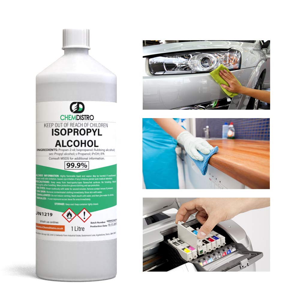 ChemDistro Isopropyl Alcohol Lab Grade 99.9 Rubbing Alcohol 1