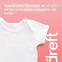 Vista 5 de Dreft Stage 1: Detergente líquido para bebés recién nacidos, suave para pieles sensibles, compatible con HE, 64 cargas
