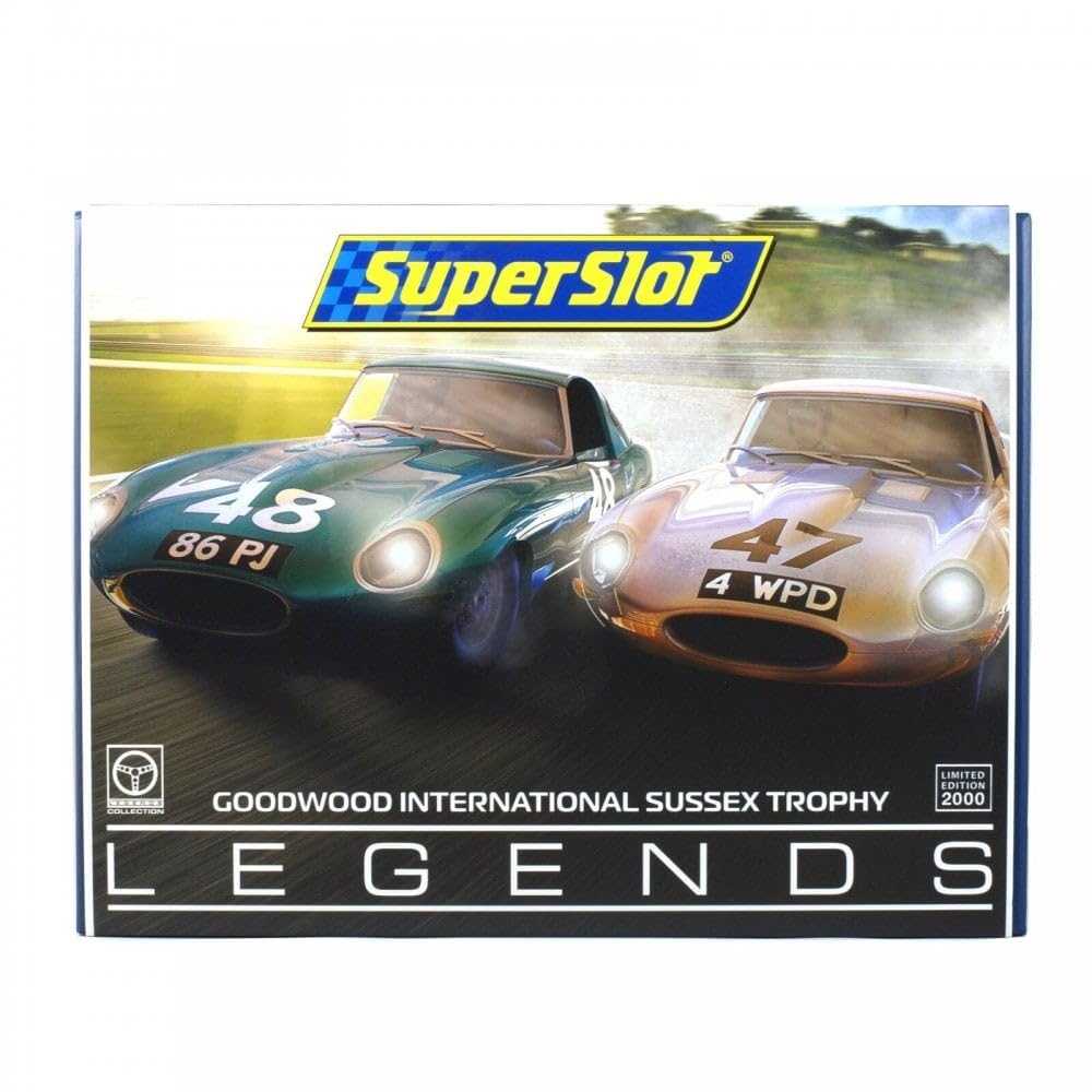 Scalextric- Coche, Color Blanco/Verde (Hornby H3898A)