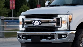 Putco 92602 Front White Luminix Led Emblems Compatible with Ford F-150 2018-2020