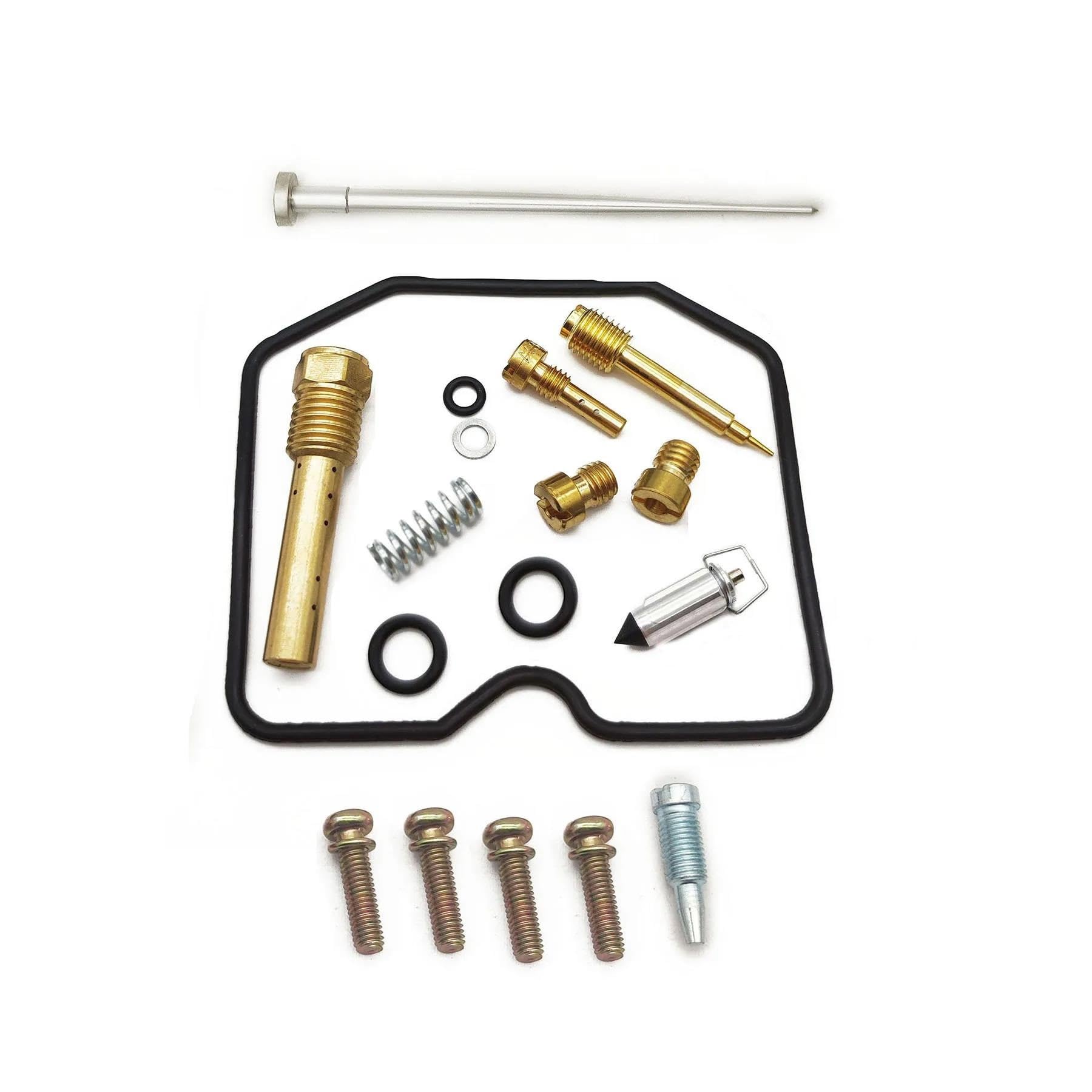 Kit réparation carburateur moto résout fuite essence et ratés Kawasaki KLR650