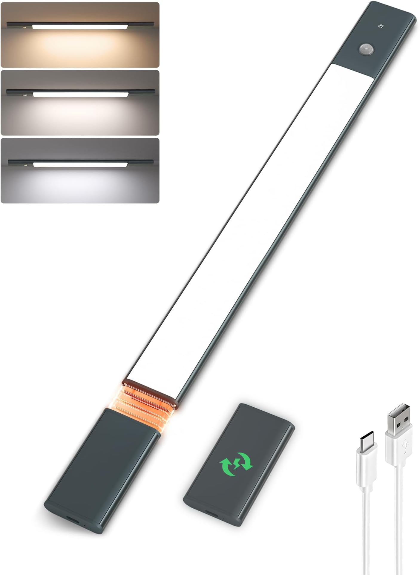 EZVALO Under Cabinet Lighting Motion Sensor led with 2 Detachable Batteries