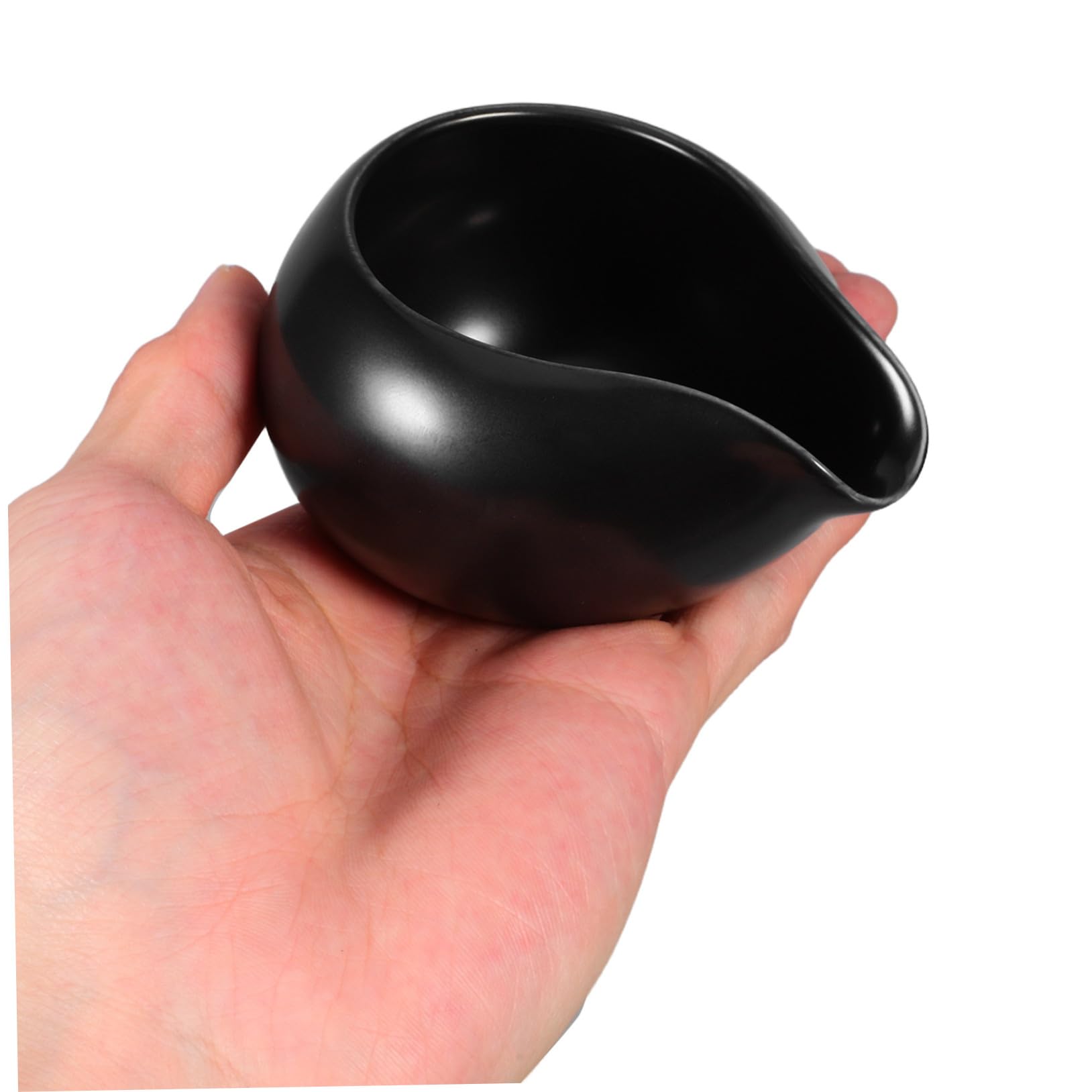 Cabilock Pot à Lait en Céramique Vintage Poignée Ergonomique et Fond Résistant à L'usure, pour Familles et Restaurants, Lot de 3 Pichets à Sauce Élégants