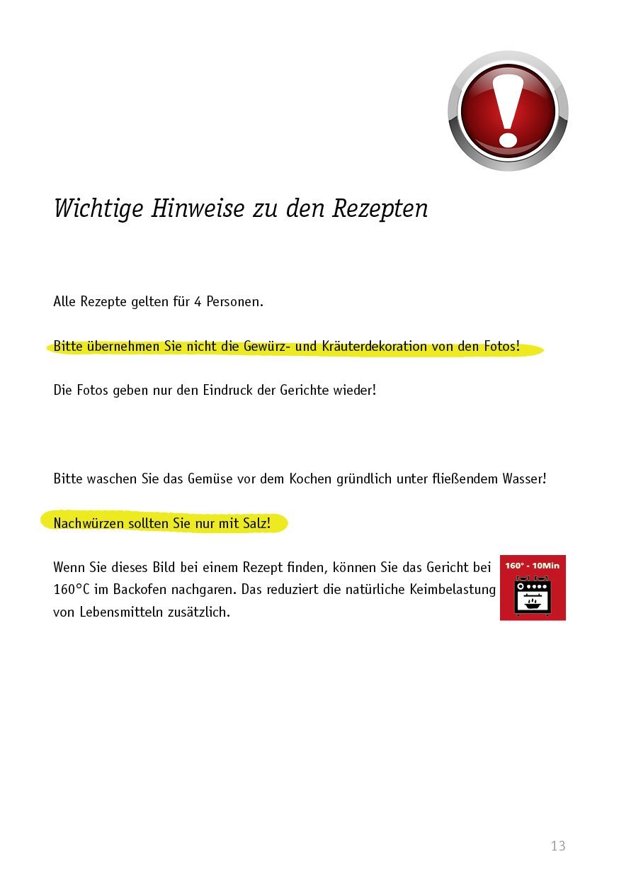 Keimarm kochen: Rezepte und Empfehlungen für Menschen mit Immunsuppression