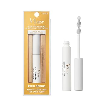 iENVY Extended Intensive Eyelash Serum, Rich Formula for Thicker & Fuller Lashes, Lash Enhancement Infused with Capixyl & Lakesis for Optimal Improvement