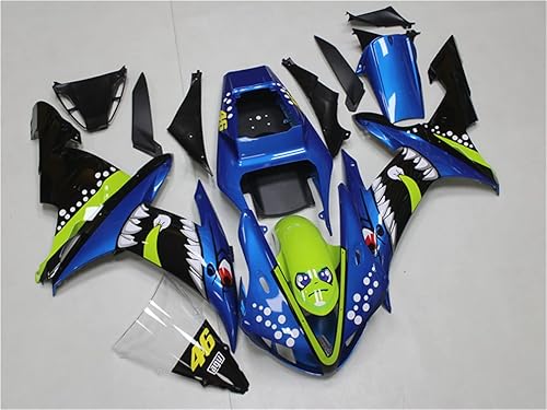 Miniatura 2 de NF Carenado azul apto para Yamaha 2002 2003 YZF R1 YZF-R1 moldeado por inyección de plástico ABS nueva carrocería 02 03 NF49
