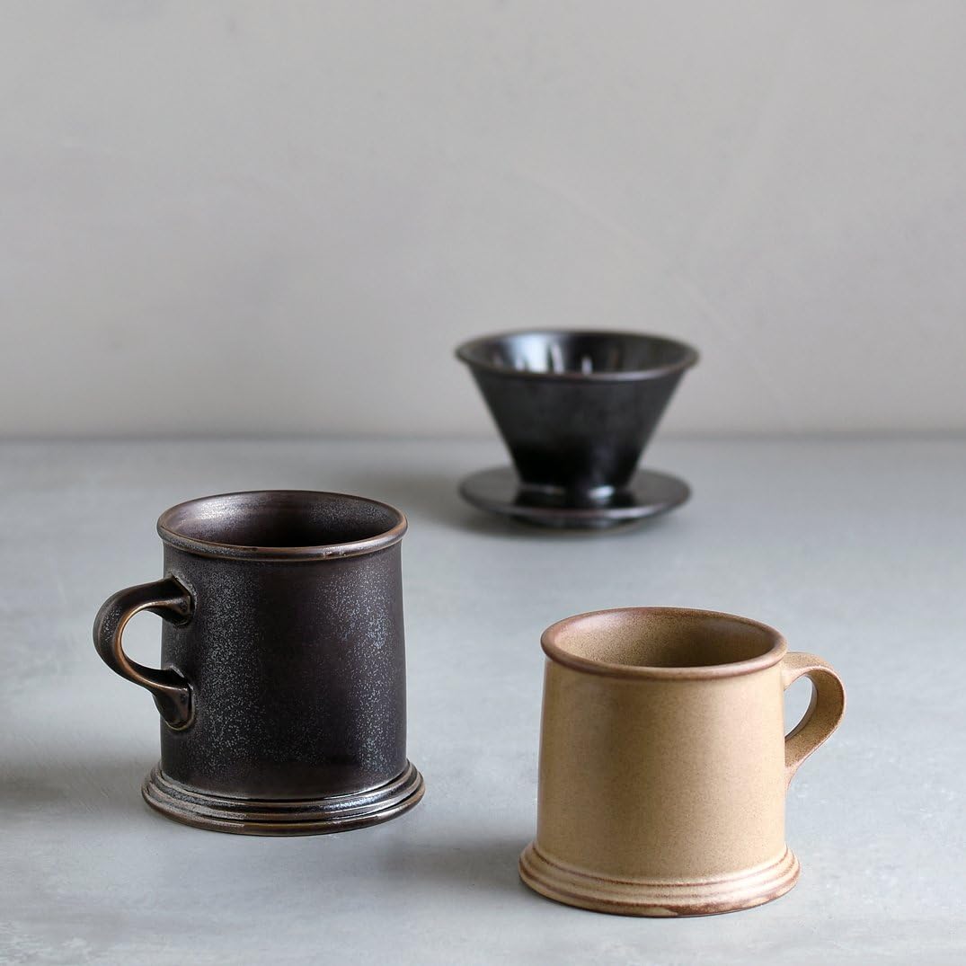 KINTO SCS-S01 27521 Brewer, 2 cups, Black, Coffee, Hand Drip, Dishwasher Safe