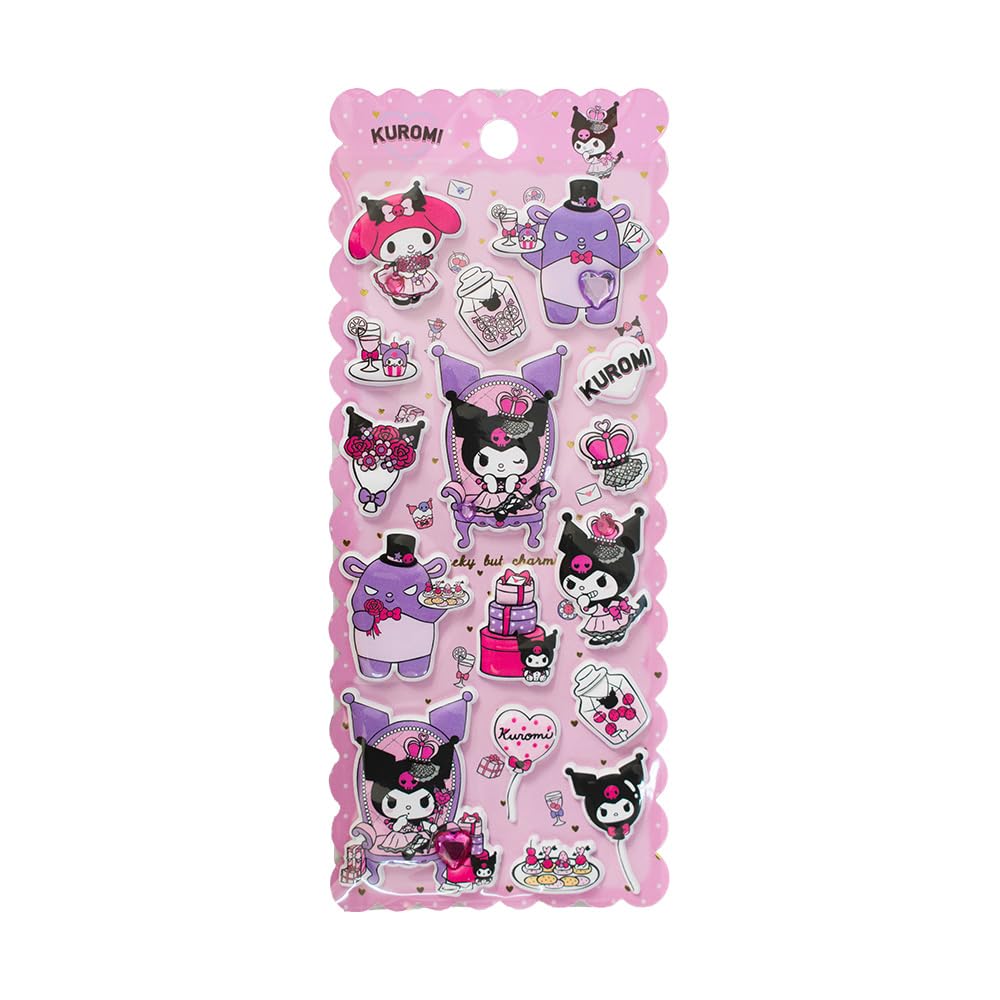 Kuromi Puffy Sticker Comansi