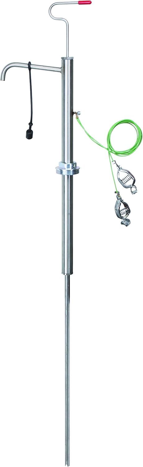 Groz 44134 Steel Safety Pump, for use with 15-55 Gallon Drums