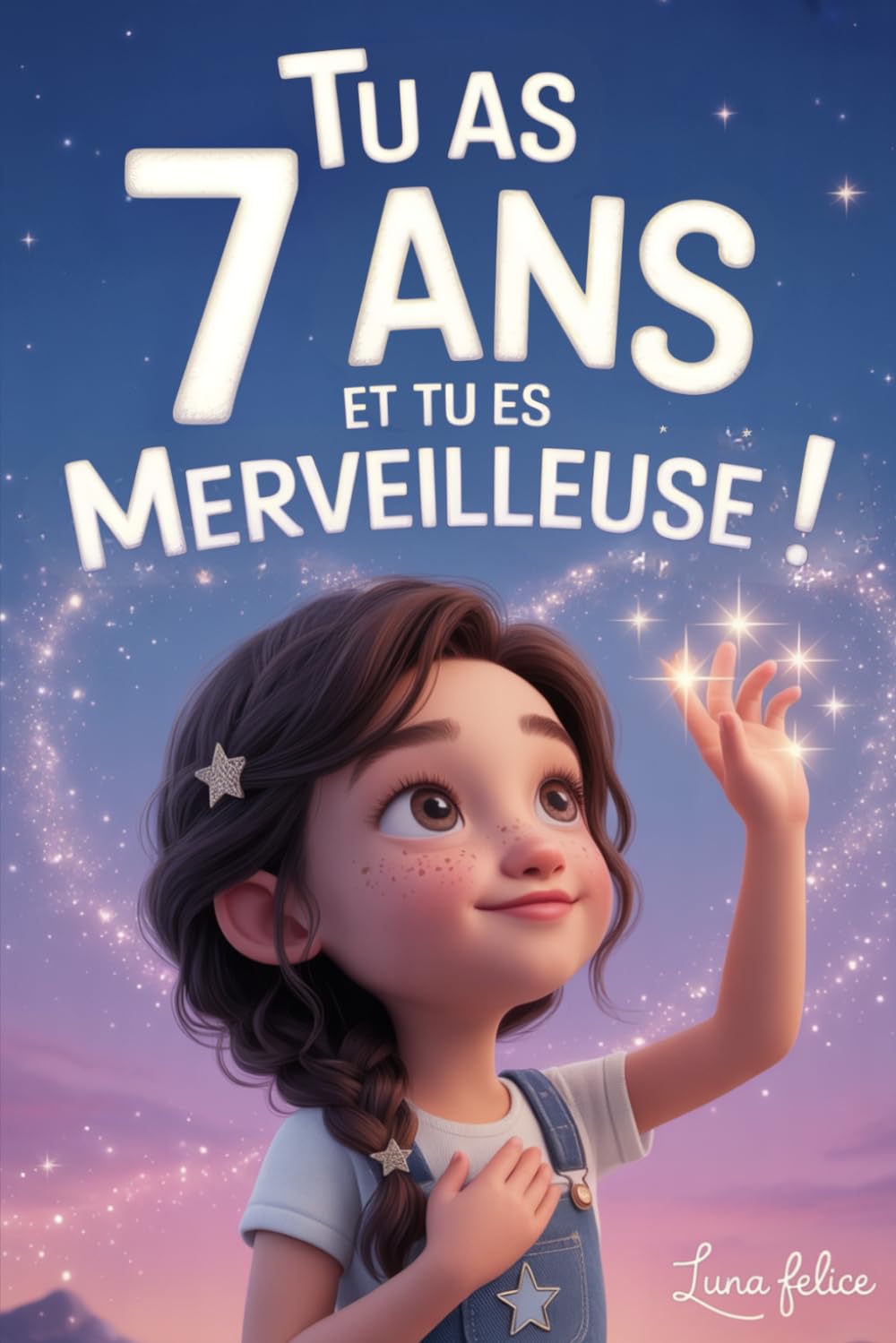 Tu as 7 Ans et Tu es Merveilleuse ! Histoires Inspirantes pour les Filles: Un livre magique de 15 récits pour booster la confiance en soi et révèlent toute la créativité et le potentiel caché