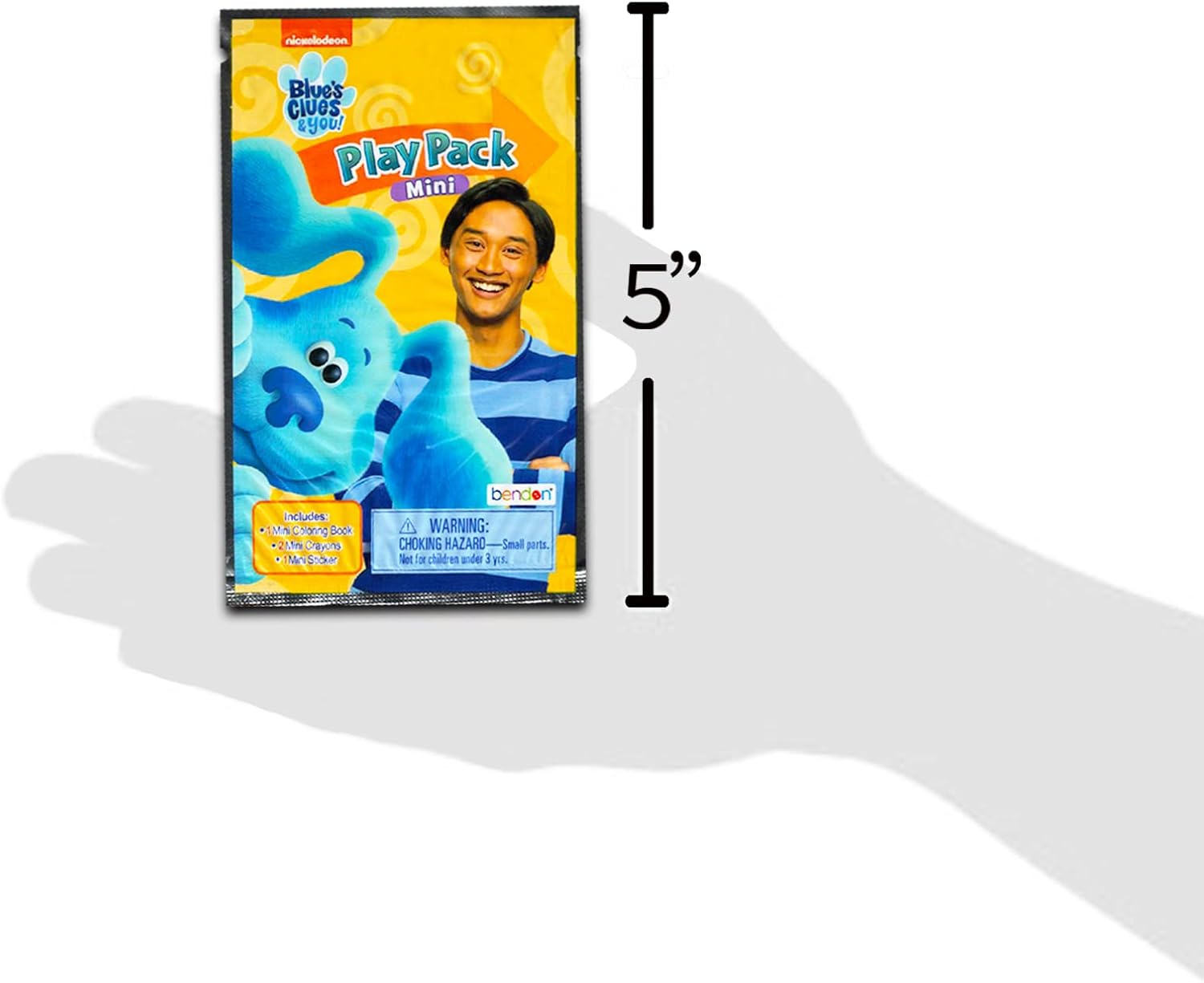 Blue's Clues Valentine's Day Classroom Gift Exchange Bundle - 24 Blue's Clues Mini Coloring Activity Books for School Valentines Cards, Stickers | Valentines Kids Party Favors