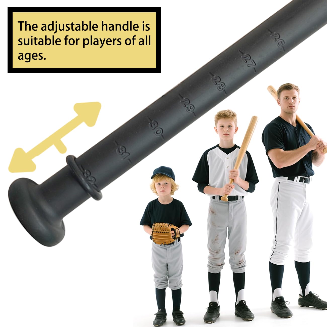 Kit D'entraînement Baseball Tiluobat Trainer - Noir Et Jaune, Neuf, Boîte Ouverte