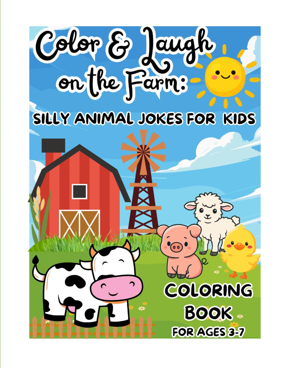 Color and Laugh on the Farm: Silly Animal Jokes for Kids